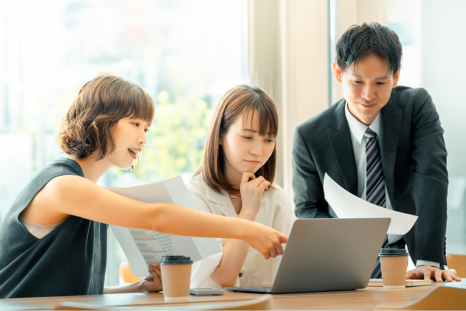 トレーナーが併走サポート